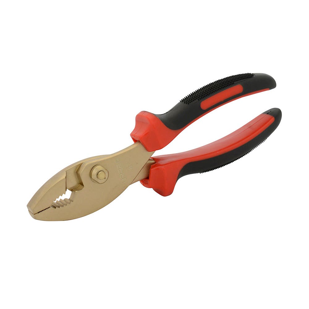 Pinza De Bronce-Aluminio Antichispa Para Mecánico Con Mango Bimaterial De 8, Urrea UH278