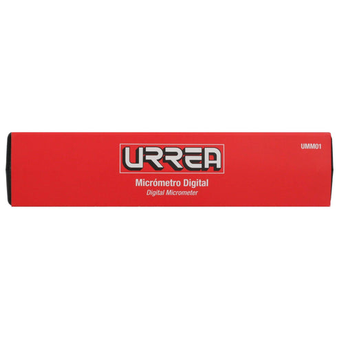 Micrómetro Digital 0-1, Urrea UMM01