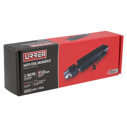 Moto-Tool Neumático Recto 3/8 20, 000 RPM, Urrea UMT81