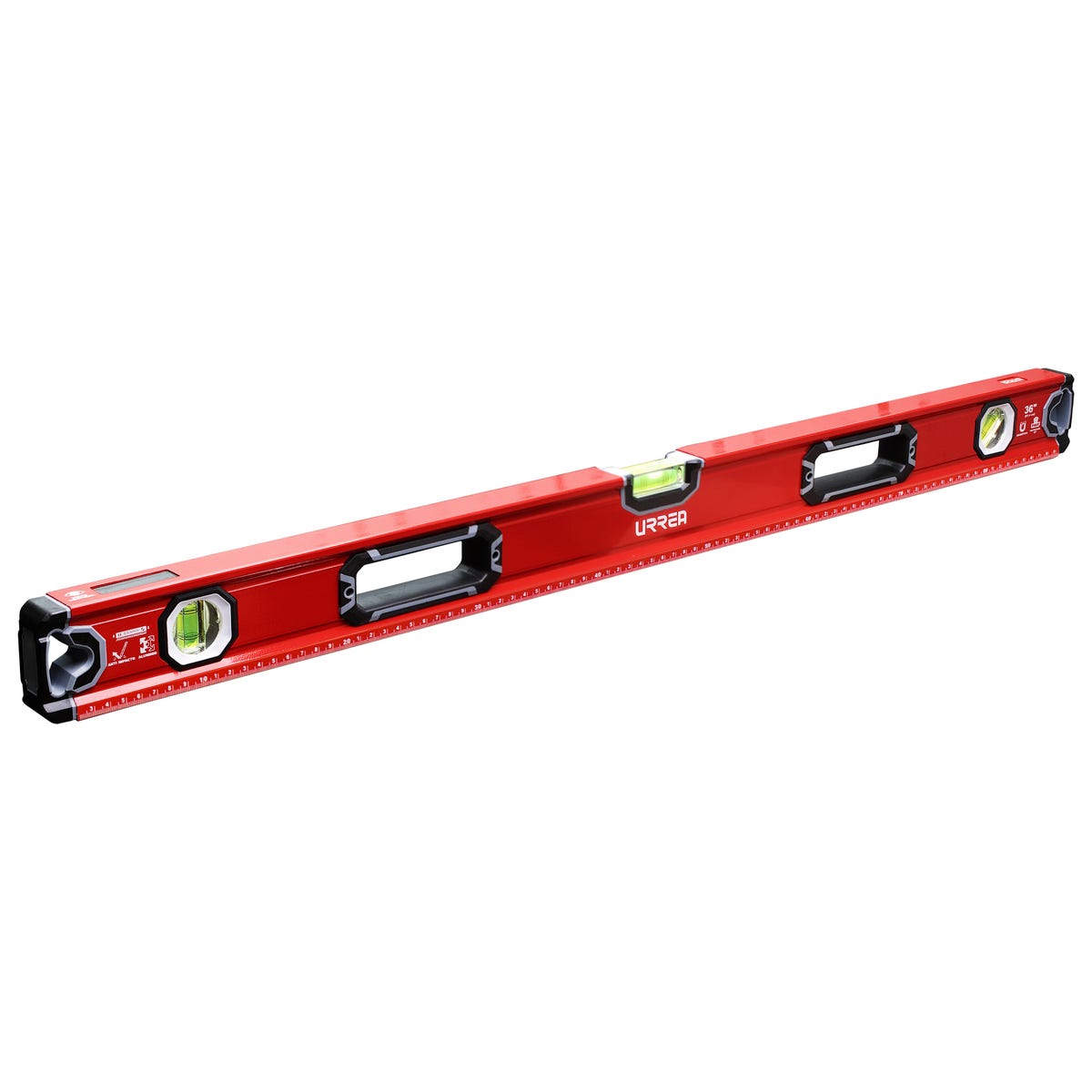 Nivel Anti-Impacto Dual View Magnético De Aluminio 36, Urrea UND36M