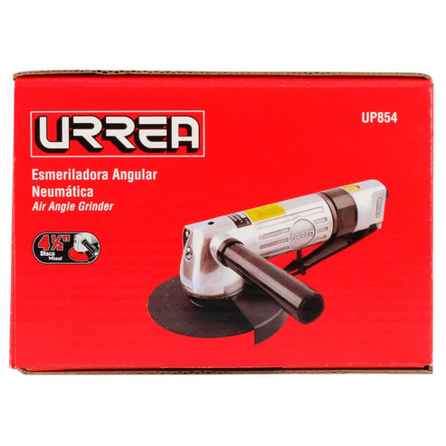 Esmeriladora Neumática Angular Para Discos Con Diámetro De 4-1/2 11, 000 RPM, Urrea UP854