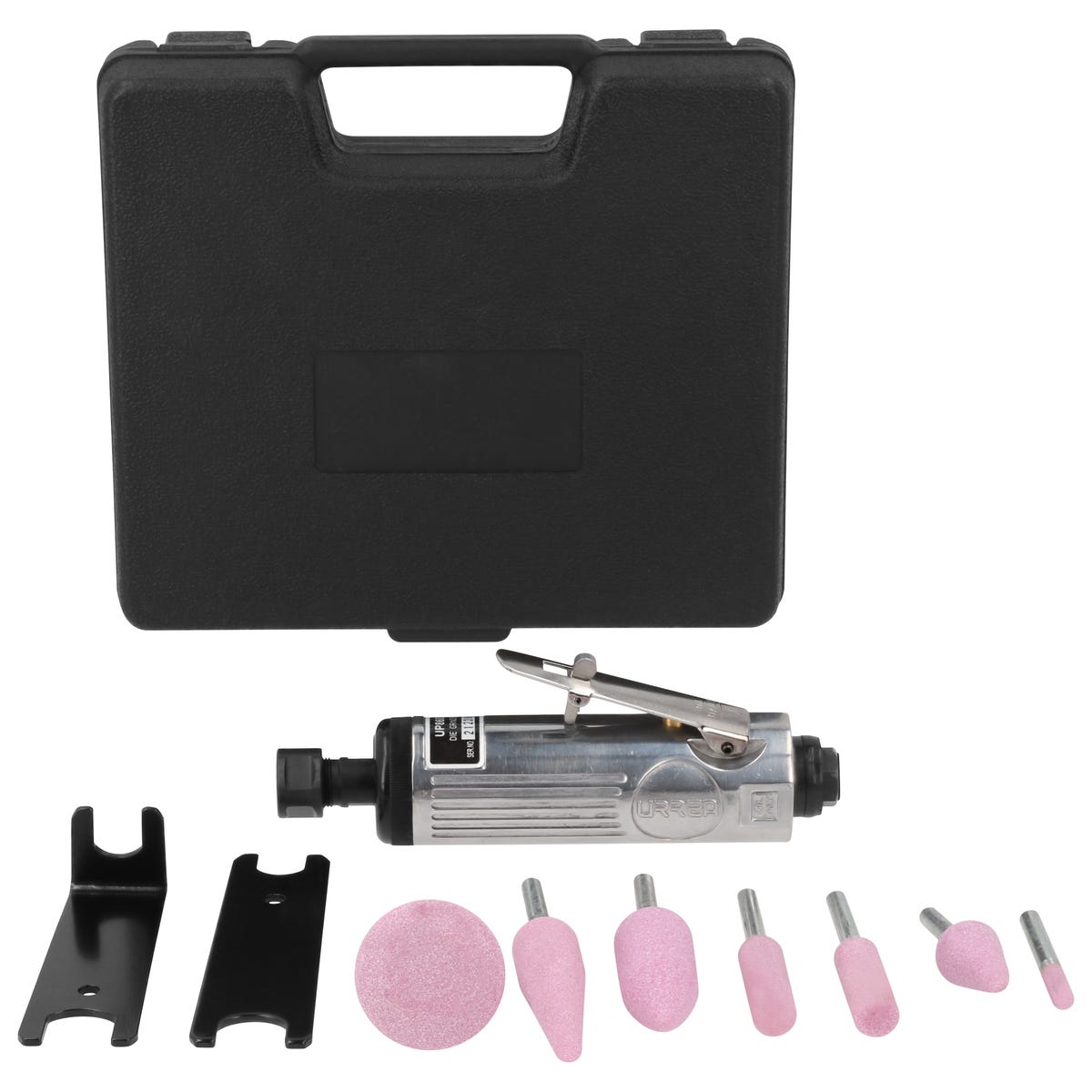 Juego De Moto-Tool Neumático Recto Con Accesorios, 7 Piezas, Urrea UP860K