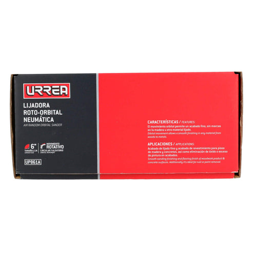 Lijadora Neumática Roto-Orbital 6 12, 000 RPM, Urrea UP861A