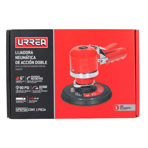 Lijadora Neumática Acción Dual 6 10, 000 RPM, Urrea UP870A