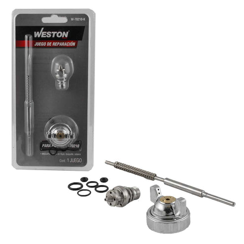 Kit De Reparación Para W-70210 (Aguja De Flujo, Boquilla Y Tobera) | W-70210-K