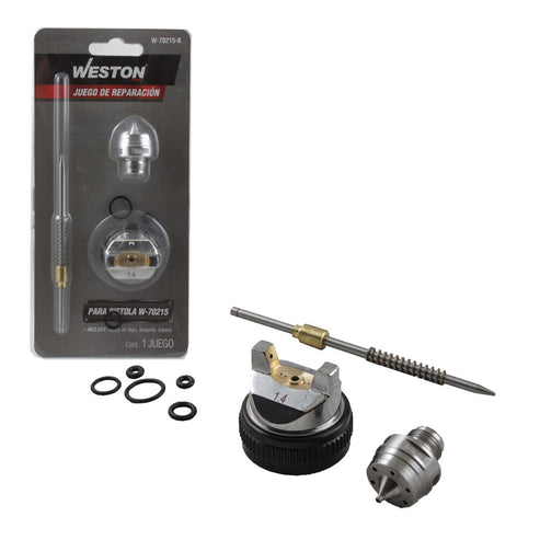 Kit De Reparación Para W-70215 (Aguja De Flujo, Boquilla Y Tobera) | W-70215-K