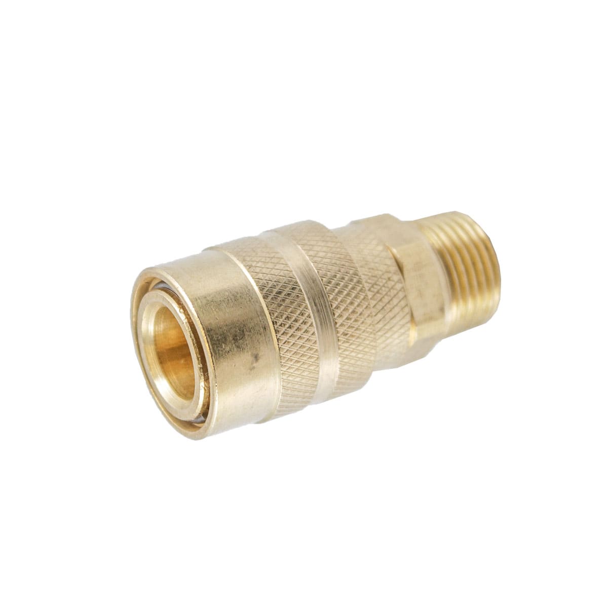 Cople Rápido Latonado Macho 3/8'' (Granel) | W-70475