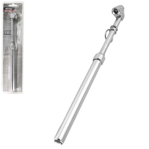 Calibrador De Llantas Cabeza Doble De Metal 10 - 160PSI Largo 11'' | W-70540