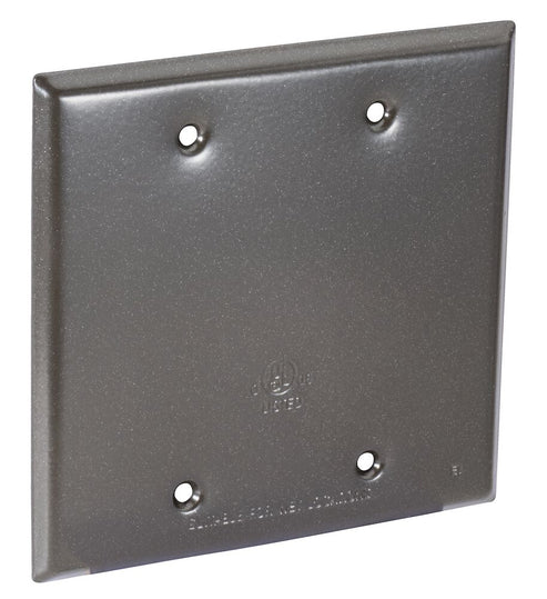 Tapa Ciega De Aluminio 4 x 4