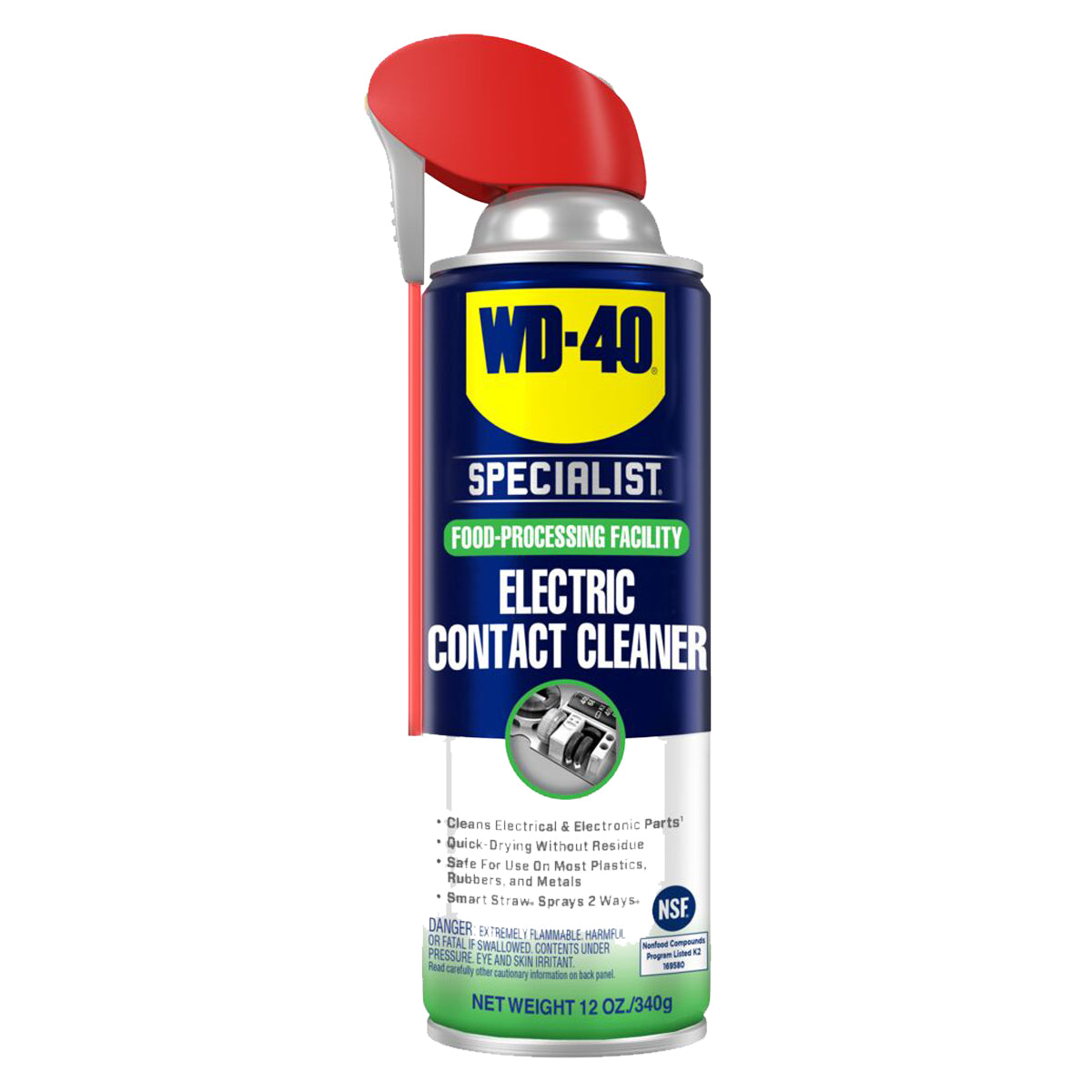 WD-40 Limpiador de Contactos Electricos para Instalaciones de Procesos de Alimentos | WD-300943