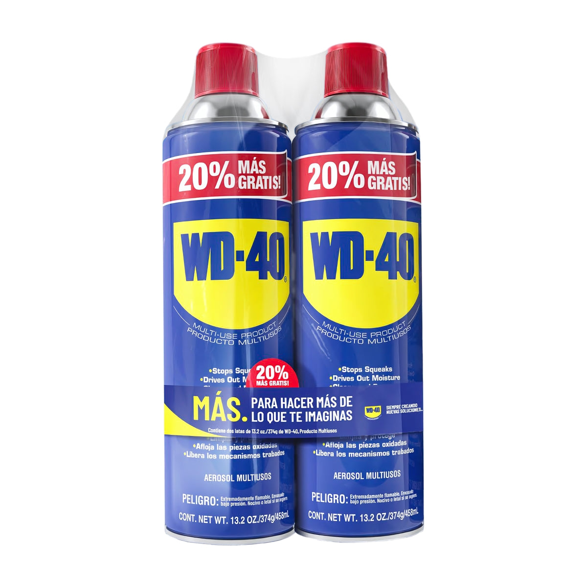 WD-40 Aerosol 13.2Oz (2 Piezas) | WD-521317EN