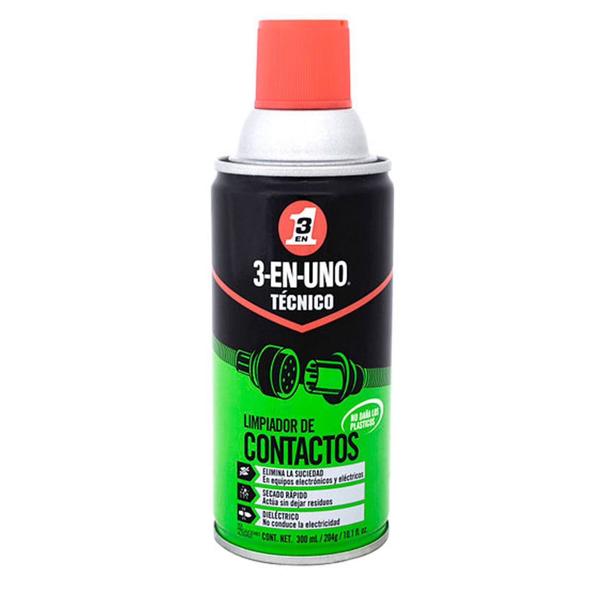 3-EN-UNO Tecnico Limpiador de Contactos 273ML | WD-52236