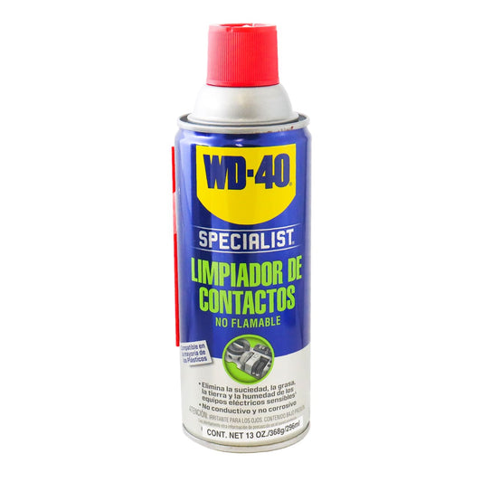 WD-40 Specialist Limpiador de Contactos no Flamable 13 Oz | WD-56008