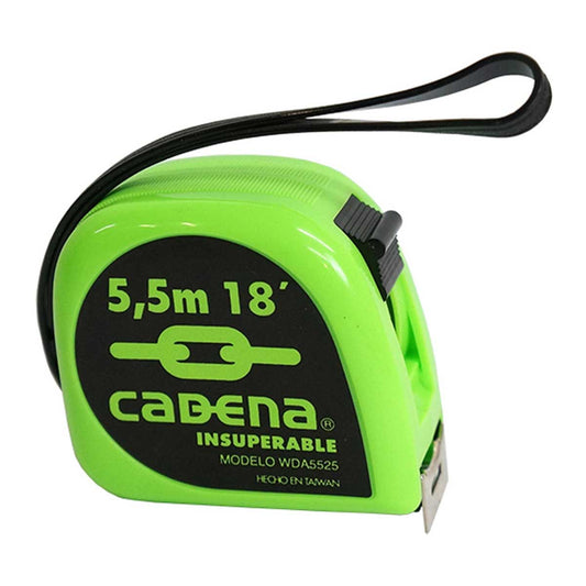 Flexómetro Cadena 5.5 m Neón | WDA-5525