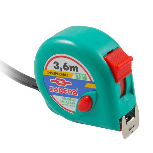 Flexómetro Cadena 3.6 m Aqua | WGA-3619