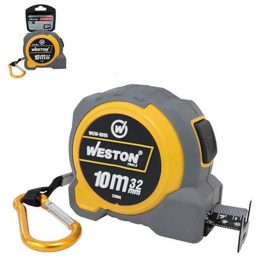 Flexómetro 10M X 32MM Cinta Súper Ancha | WGW-0095