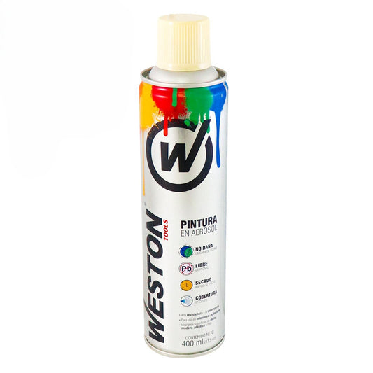 PINTURA AEROSOL BEIGE 400ml (Precio x Pieza- Caja C/12 pzs) WM-0030