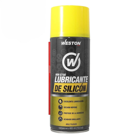 WM-0700 LUBRICANTE D/SILICON AEROSOL 400ml (Precio x Pieza - Caja C/12 pzs)