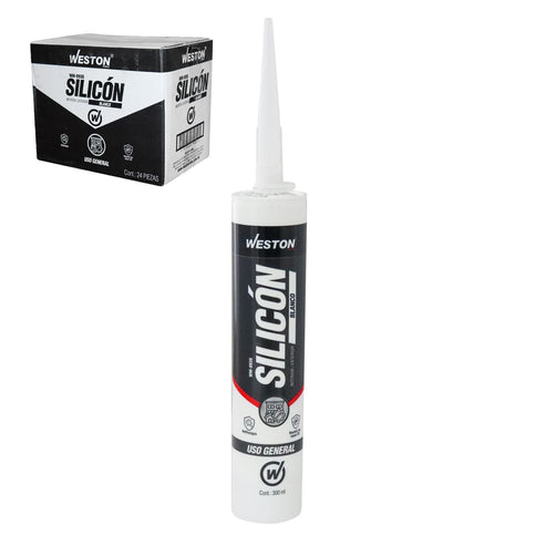 Silicón Blanco Uso General Cartucho 300ml | WM-0930