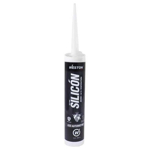 Silicón Negro Alta Temperatura Cartucho 280g | WM-0980