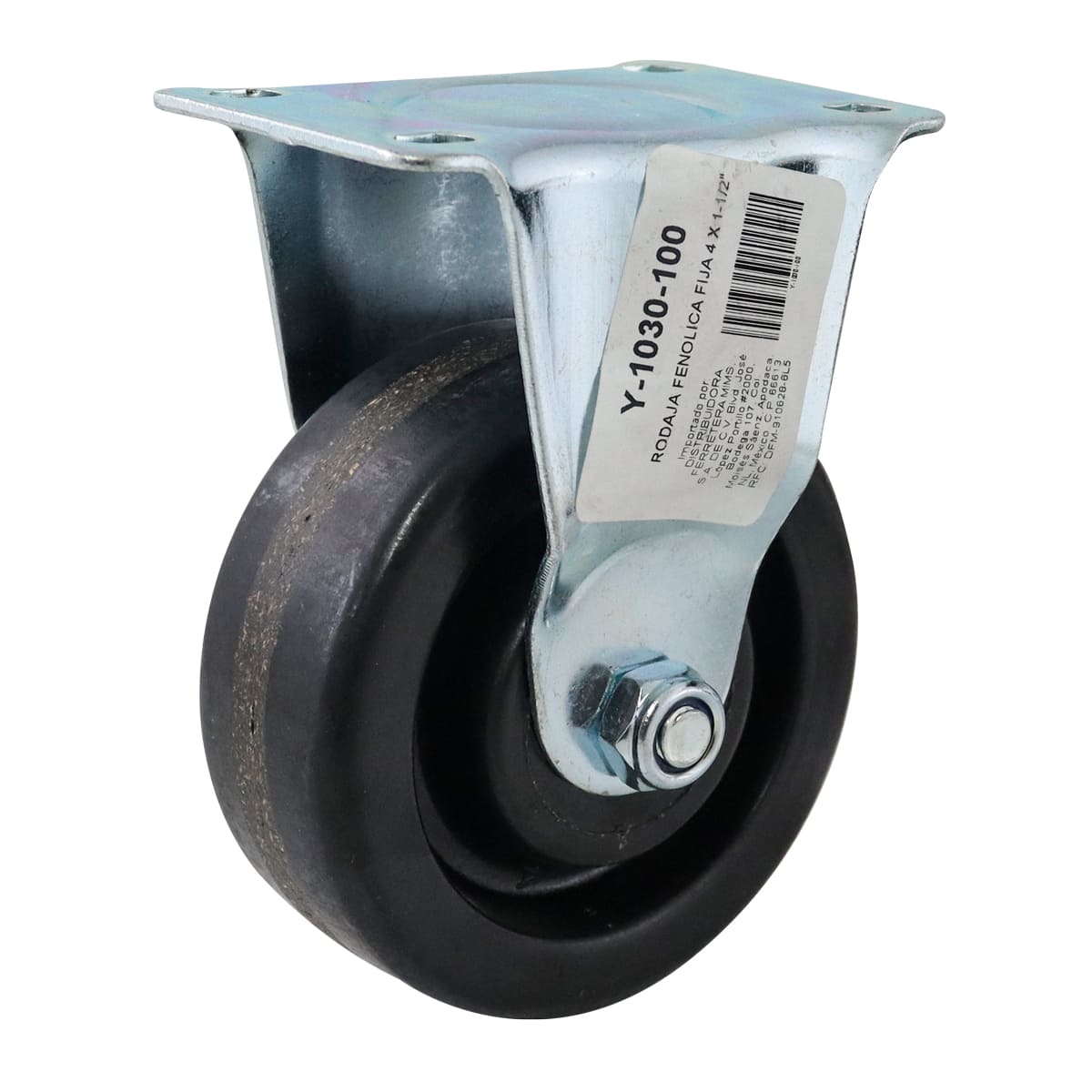 Rodaja Fenólica Fija 4X1-1/2" | Y-1030-100