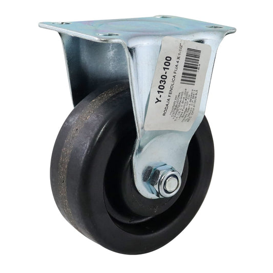 Rodaja Fenólica Fija 4X1-1/2" | Y-1030-100