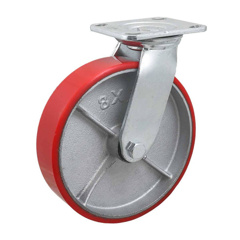 FIERRO VACIADO C/PU GIRA. ROJA 8X2" Y-1043-200