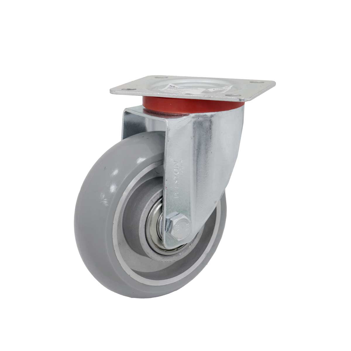 Rodaja Antiestática PU Giratoria 8" x 2" Uso Rudo | Y-1294-200