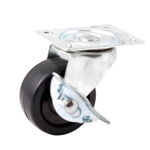 DE HULE GIRA. C/FRENO 40X17MM (Precio x pieza - Empaque c/4 pzas) Y-2030-40