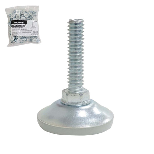 Pata Niveladora Roscada Ajustable con Zapata Para Muebles 1-1/8” | Y-2110-28