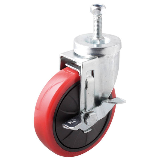 RODAJA P/SUPER C/FRENO 5" C/POSTE 60 MM Y-4025-040