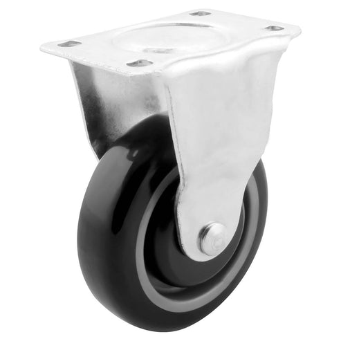 PU/PP 4" P/CARRITO SUPER FIJA Y-4101-100