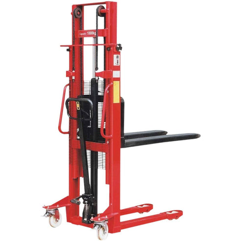 Apilador Manual Para Tarima Elevación Hidráulica 1 Ton X 1.6 M | Y-9099-API