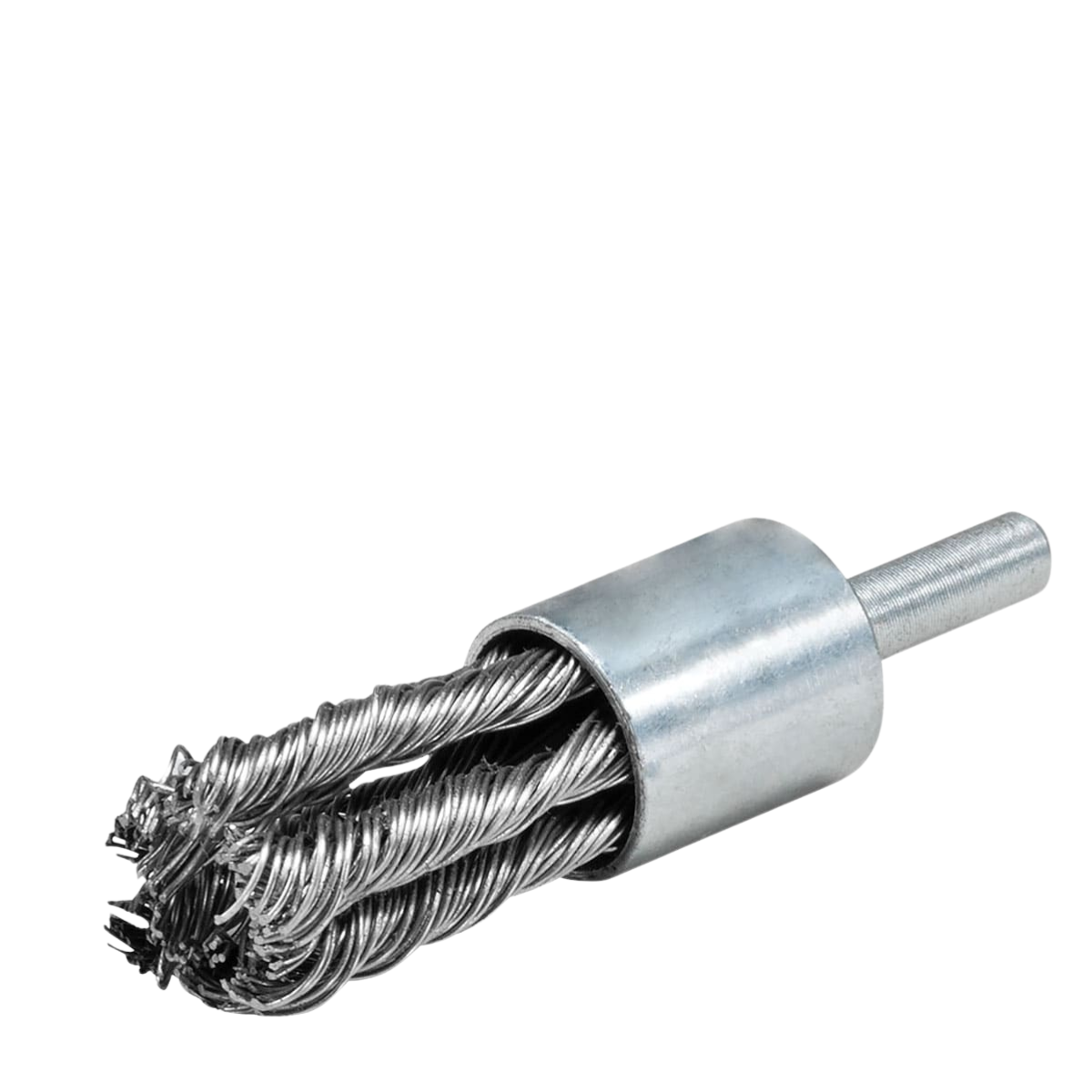CEPILLO TIPO BROCHA TRENZADO 1-1/8" C/VASTAGO 1/4" A. AL CARBON .014'' Z-10096-1