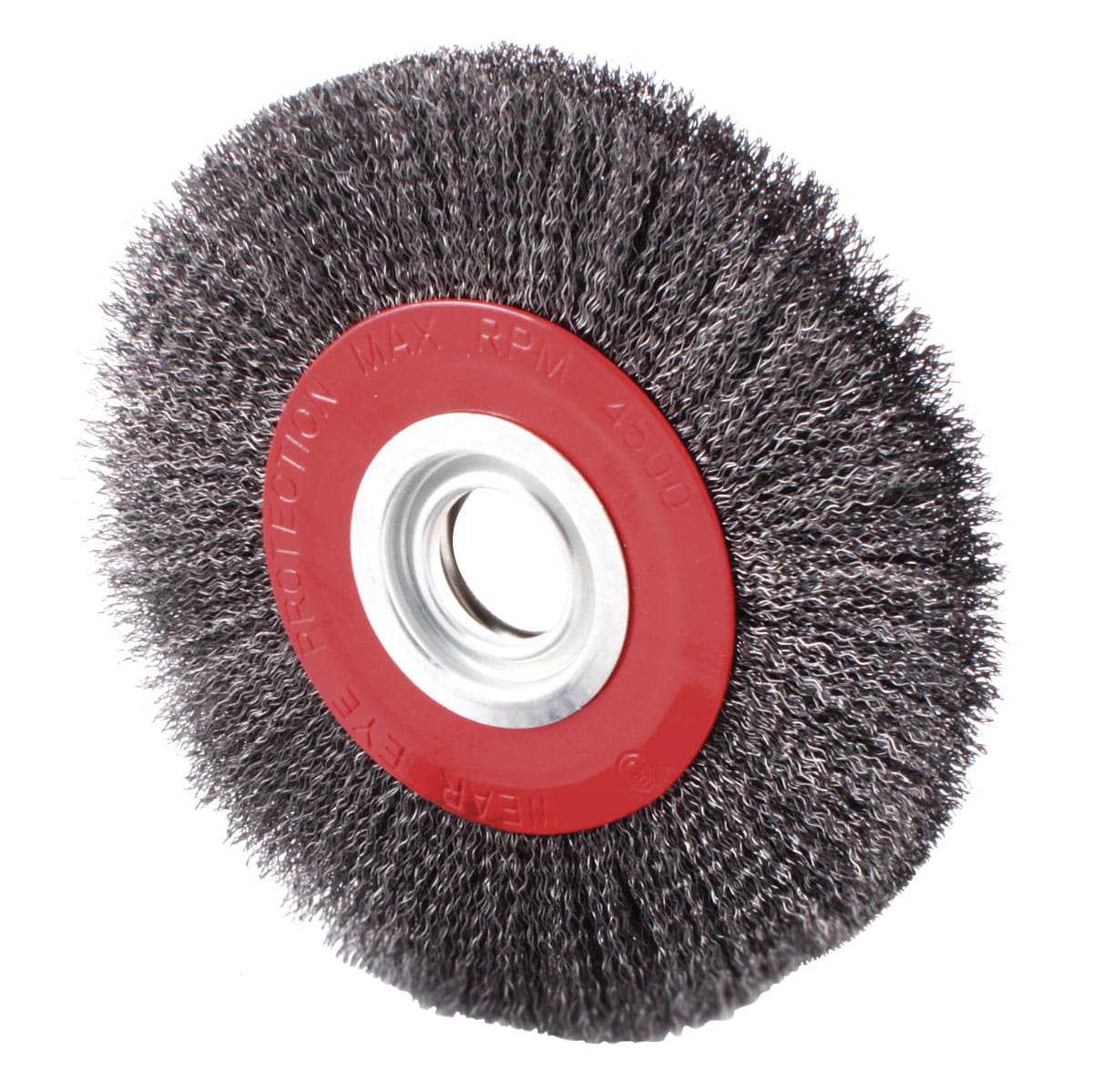 Cepillo Circular Ondulado 6" x 5/8" Ancho 1" Acero Al Carbón .014"
