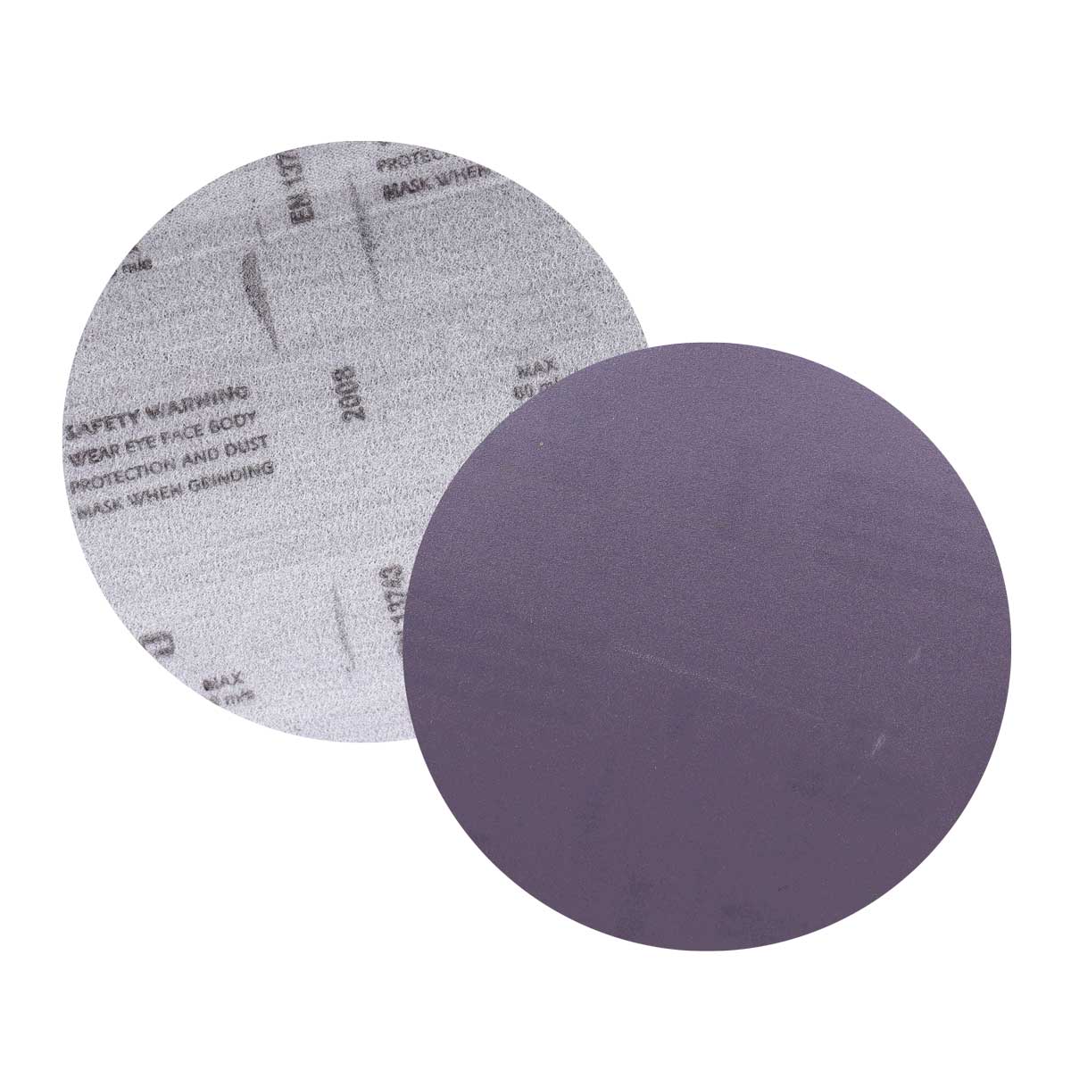 Disco De Lija 5" Óxido De Aluminio Grip Con Respaldo Filmico (Cerrado) G320