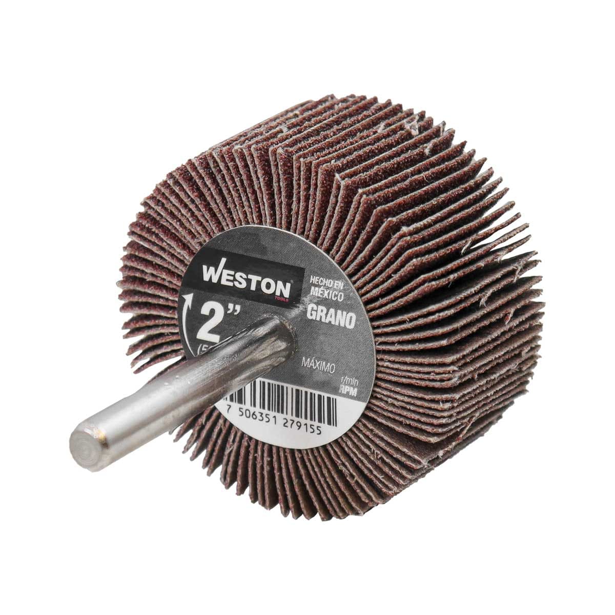 Rueda Flap con Vástago 2" Grano 60 | Z-20542