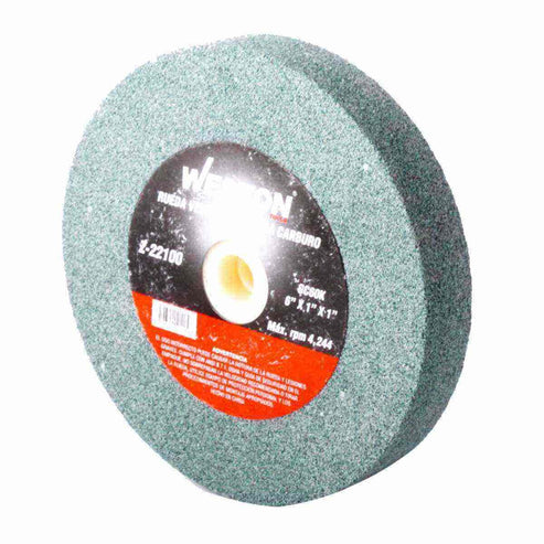 Rueda Recta Verde 8 X 1 X 1 Grano 100 | Z-22118