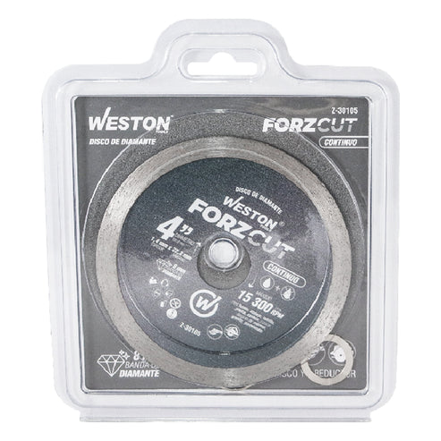 Disco de Diamante Rin Continuo 4" ForzCut | Z-30105