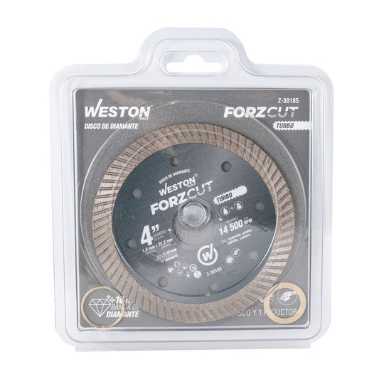 Disco de Diamante Rin Turbo 4" ForzCut | Z-30185