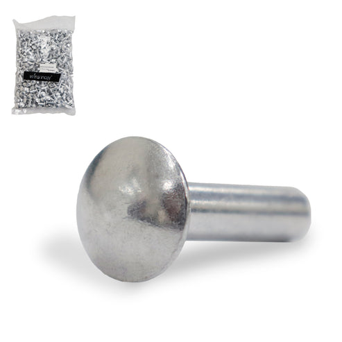 Remache Solido de Aluminio Suave 1/4" x 7/8" | Z-43040