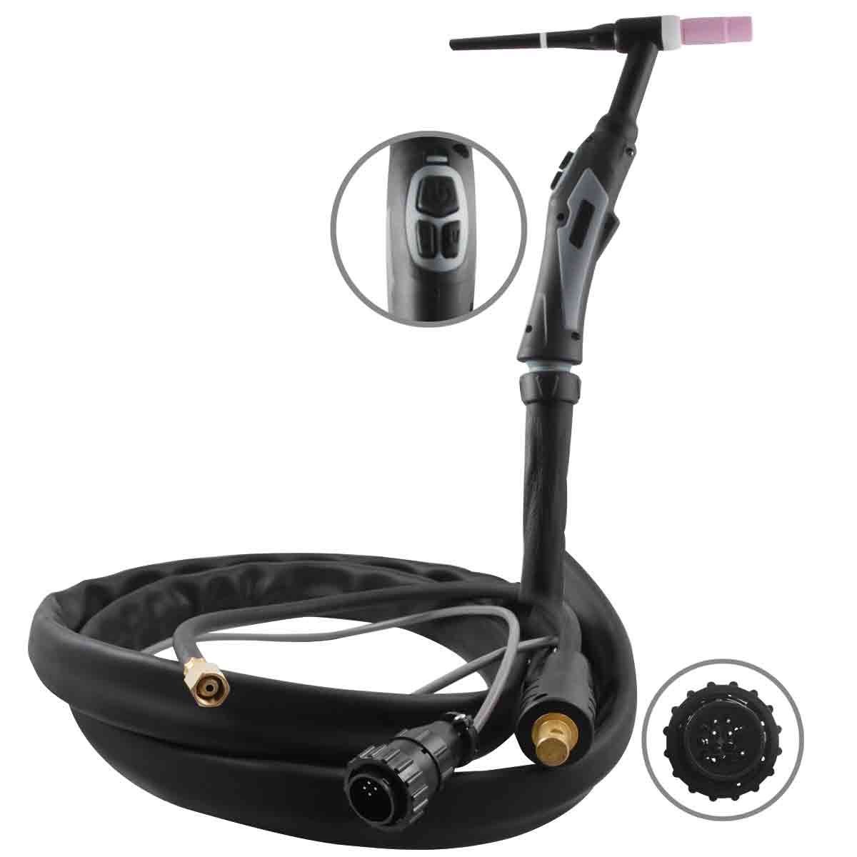 Antorcha TIG 26 Tipo Pro-Grip 3m | Z-62623