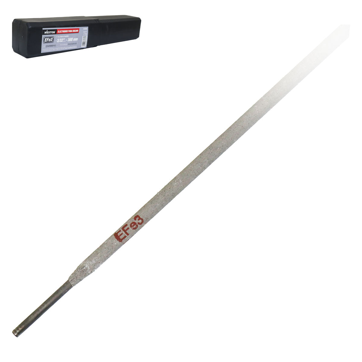 Electrodo Para Soldar Hierro Fundido EFe3 3/32" - 300MM (CAJA 2KG)