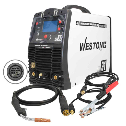 MULTIPROCESO 3EN1 MMA/TIG/MIG 250A 220V-Z-67090