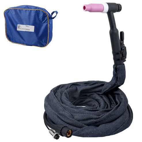 Antorcha TIG WP-17 con Switch 4m Rígida para Z-62800 (Modelo Anterior de 4 Polos) | Z-68047