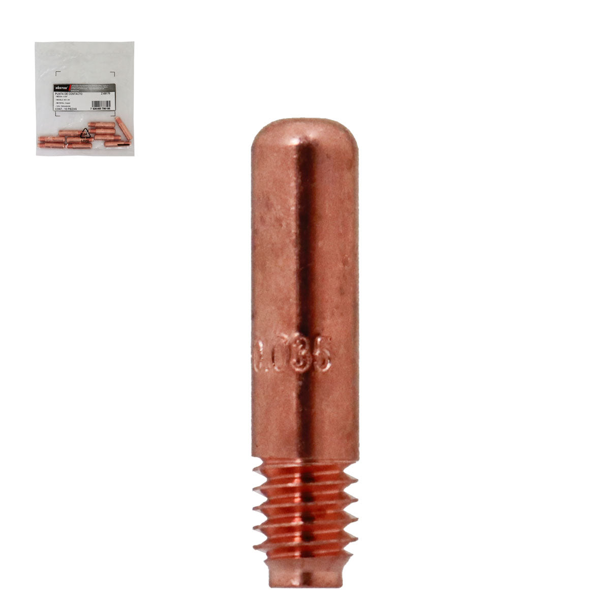 Punta De Contacto 403-1-35 Tipo Tregaskiss 0.035" | Z-68176