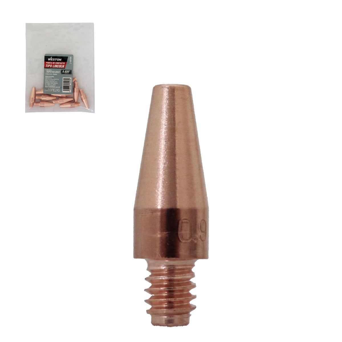 Punta De Contacto KP2744-116T Tipo Lincoln | Z-68200