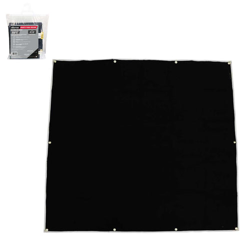 Manta de Soldadura Negra de Fibra de Vidrio para Soldadura 6’ x 8’ | Z-68297