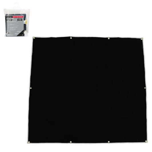 Manta de Soldadura Negra de Fibra de Vidrio para Soldadura 6’ x 8’ | Z-68297