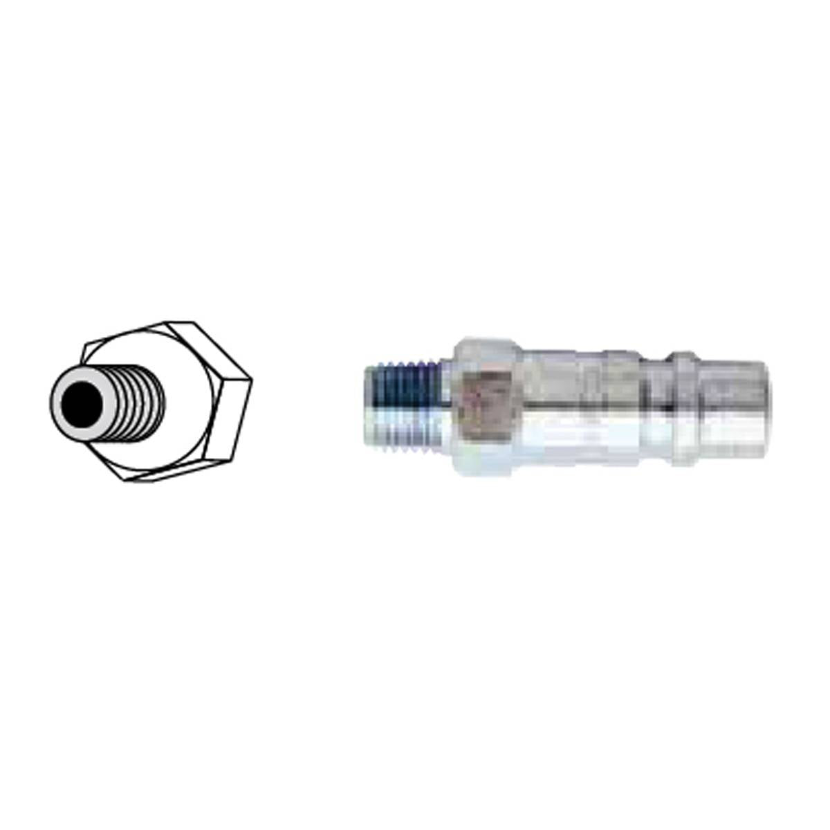 Pivote Conexión Macho 1/2" NPT Estilo G Mod 1857BK | ZH-00680